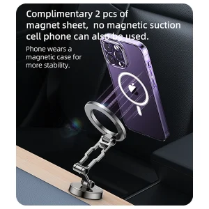 מחזיק טלפון מגנטי לרכב תומך MagSafe עם חיבור יציב וסיבוב 360° | Yesido C203