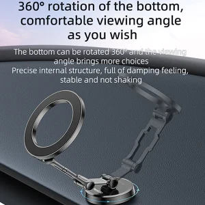 מחזיק טלפון מגנטי לרכב תומך MagSafe עם חיבור יציב וסיבוב 360° | Yesido C203