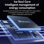 מטען אלחוטי לרכב 15W עם תאורת RGB, קירור מובנה וחיבור מגנטי | Yesido C315