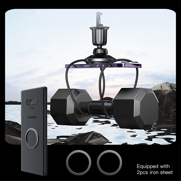 מעמד מגנטי לרכב 15W תומך MagSafe עם טעינה אלחוטית מהירה | Yesido C190