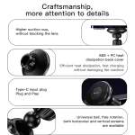 מעמד מגנטי לרכב 15W תומך MagSafe עם טעינה אלחוטית מהירה | Yesido C190