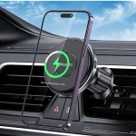 מעמד מגנטי לרכב 15W תומך MagSafe עם טעינה אלחוטית מהירה | Yesido C190