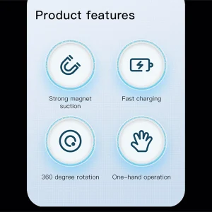 מעמד מגנטי לרכב 15W תומך MagSafe עם טעינה אלחוטית מהירה | Yesido C190