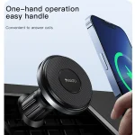 מעמד מגנטי לרכב 15W תומך MagSafe עם טעינה אלחוטית מהירה | Yesido C190