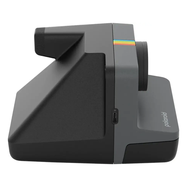 מצלמת פולארויד Polaroid Now Instant Camera Gen 3 בצבע שחור | לפיתוח מיידי ותוצאה אייקונית תוך 15 דקות