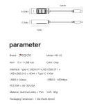 מתאם Otg מהיר 3 ב 1 עם חיבורי Type C, Usb ו Hdmi לנוחיות מקסימלית | Yesido Hb22 13