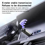 מתאם אודיו USB בלוטוס לרכב לשידור מוזיקה ומענה לשיחות טלפון | Yesido YAU81
