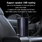 מתאם אודיו USB בלוטוס לרכב לשידור מוזיקה ומענה לשיחות טלפון | Yesido YAU81