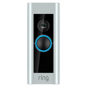 פעמון דלת חכם Ring Video Doorbell Pro לבן עם איכות וידאו 1080p | ראיית לילה וחיבור לאלכסה