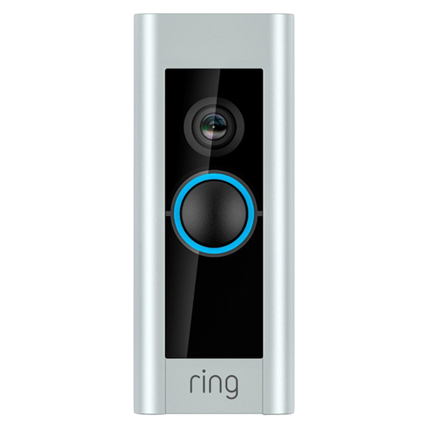 פעמון דלת חכם Ring Video Doorbell Pro לבן עם איכות וידאו 1080p | ראיית לילה וחיבור לאלכסה