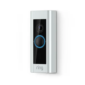 פעמון דלת חכם Ring Video Doorbell Pro לבן עם איכות וידאו 1080p | ראיית לילה וחיבור לאלכסה
