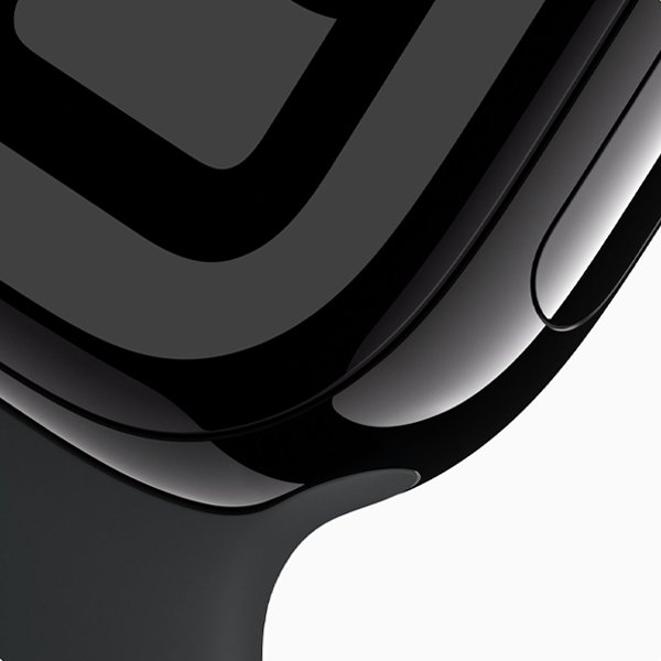 שעון חכם Apple Watch 46mm Series 10 GPS בצבע Jet Black Aluminum | רצועה שחורה S/M