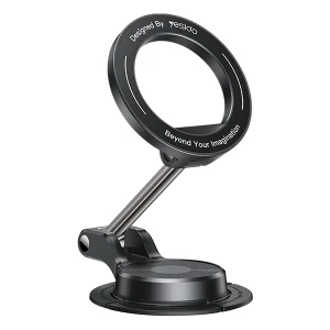 תושבת מגנטית לרכב תומכת MagSafe עם סיבוב 360° וזרוע מתכת איכותית | Yesido C218