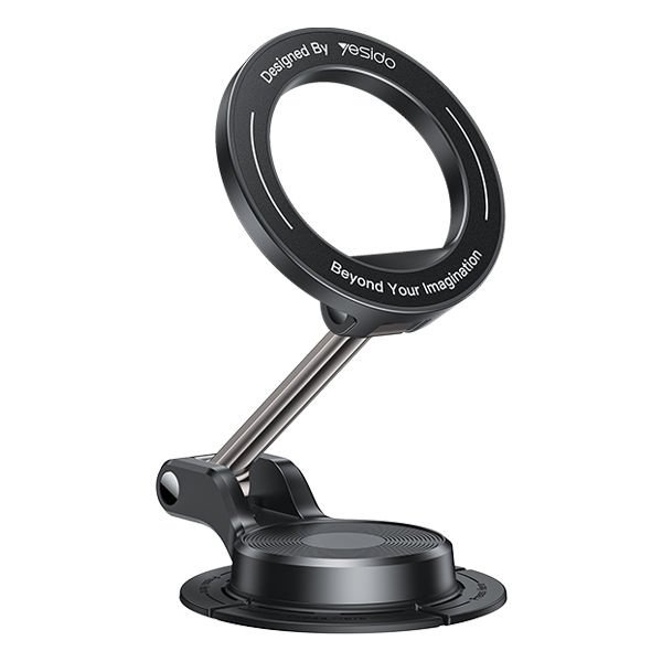 תושבת מגנטית לרכב תומכת MagSafe עם סיבוב 360° וזרוע מתכת איכותית | Yesido C218