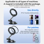 תושבת מגנטית לרכב תומכת MagSafe עם סיבוב 360° וזרוע מתכת איכותית | Yesido C218