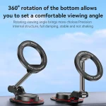 תושבת מגנטית לרכב תומכת MagSafe עם סיבוב 360° וזרוע מתכת איכותית | Yesido C218