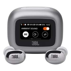 אוזניות אלחוטיות עם ביטול רעשים Jbl Live Buds 3 כסוף 1