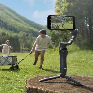 גימבל DJI Osmo Mobile 6 אפור | קומפקטי, מתקפל עם מעקב אובייקטים חכם