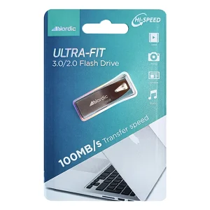 דיסק און קי 128GB מתכתי מהיר וקומפקטי | Nordic Ultra-Fit