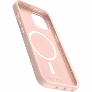 כיסוי לאייפון 16e ורוד תומך Magsafe קשיח | Otterbox Symmetry 2