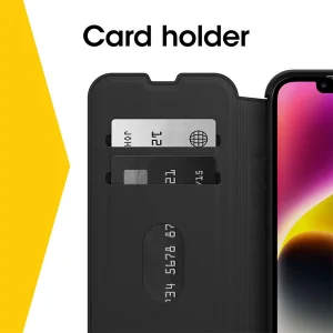 כיסוי לאייפון 16e שחור קשיח | Otterbox Strada 2