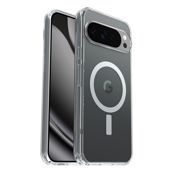 כיסוי לגוגל פיקסל 10 פרו XL שקוף תומך Pixelsnap קשיח במיוחד | OtterBox Symmetry