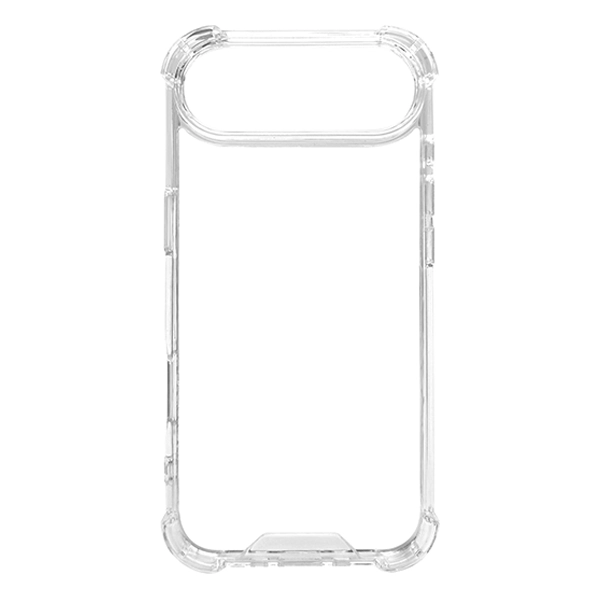 כיסוי פינות לאייפון 17 אייר שקוף סיליקון קשיח להגנה מיטבית | Baros