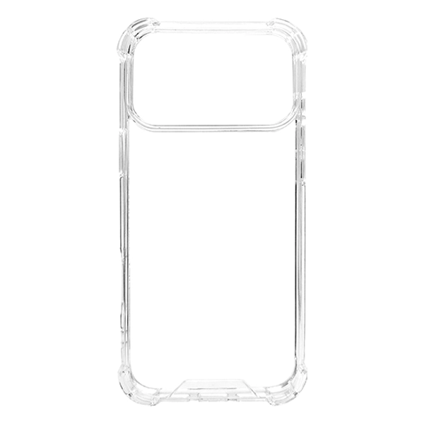 כיסוי פינות לאייפון 17 פרו שקוף סיליקון קשיח להגנה מיטבית | Baros