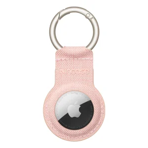 מחזיק מפתחות ל-AirTag ורוד | אלגנטי, עמיד ומאובטח | Incase Woolenex