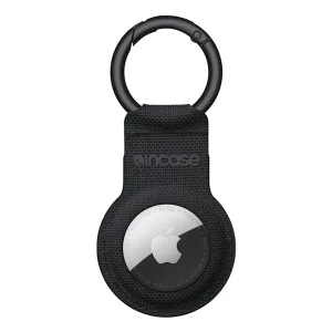 מחזיק מפתחות ל-AirTag שחור | אלגנטי, עמיד ומאובטח | Incase Woolenex