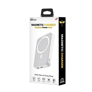 מטען נייד 5000mAh 20W תומך MagSafe עם טעינה מהירה והצמדה חזקה לכיסוי | BeeTech 201
