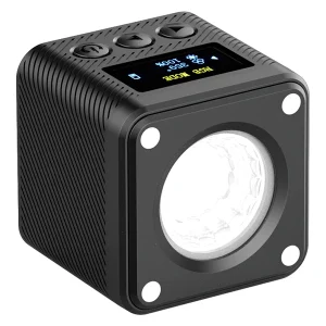 מנורת וידאו מגנטית קומפקטית עם תאורת RGB מלאה ואפקטים דינמיים | Ulanzi L2 RGB