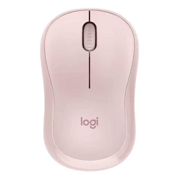 עכבר אלחוטי Logitech M240 ורוד | שקט, נוח וקל לנשיאה 1