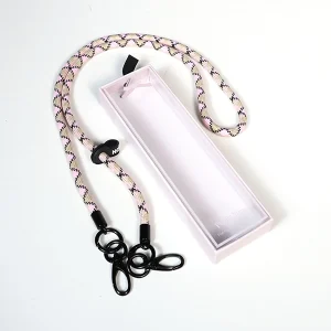 שרוך נשיאה לסמארטפון ורוד/כתום/קפה | לנוחות מקסימלית וסטייל