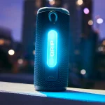 רמקול אלחוטי JBL Grip כחול | רמקול בלוטות׳ קומפקטי עם סאונד עוצמתי ועיצוב מואר