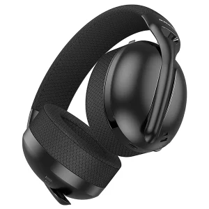 אוזניות אלחוטיות שחורות עם מיקרופון, סאונד עוצמתי לנוחות מושלמת וסוללה חזקה במיוחד | BOROFONE BO30