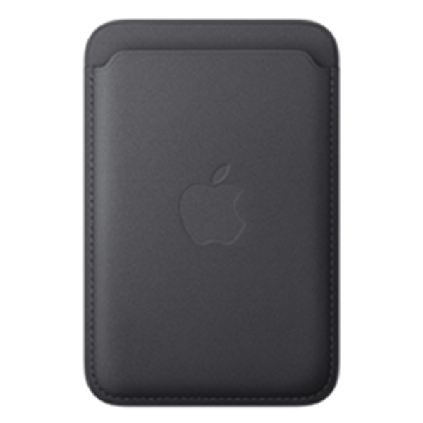 ארנק מגנטי מקורי Apple iPhone FineWoven Wallet שחור | תומך MagSafe ו-Find My בעיצוב פרימיום