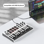 כבל מדפסת USB-C ל USB-B שחור 2 מטר UNITEK