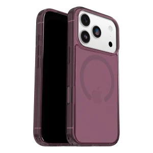 כיסוי דק לאייפון 17 פרו שקוף ורוד OtterBox Symmetry Clear | תומך MagSafe עם כפתור Camera Control