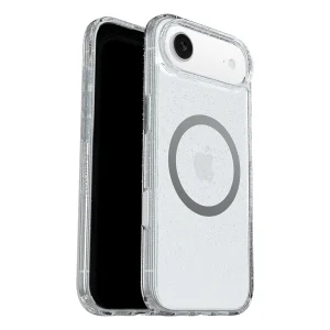 כיסוי דק לאייפון אייר שקוף נצנצים OtterBox Symmetry Clear | תומך MagSafe עם כפתור Camera Control
