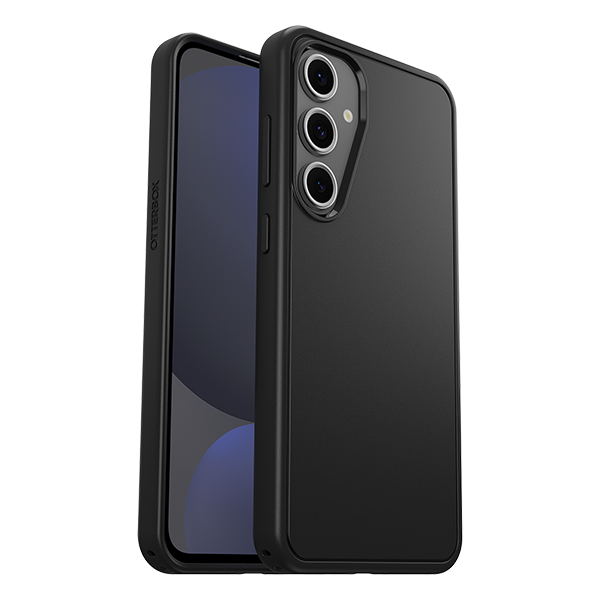 כיסוי דק לגלקסי S25 FE שחור OtterBox Symmetry | תומך טעינה אלחוטית