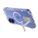 כיסוי מעמד קשיח לאייפון 17 שקוף תומך Magsafe עם רגלית מובנית | Toiko Titan Magstand 4