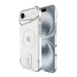 כיסוי מעמד קשיח לאייפון אייר שקוף תומך Magsafe עם רגלית מובנית | Toiko Titan Magstand 1