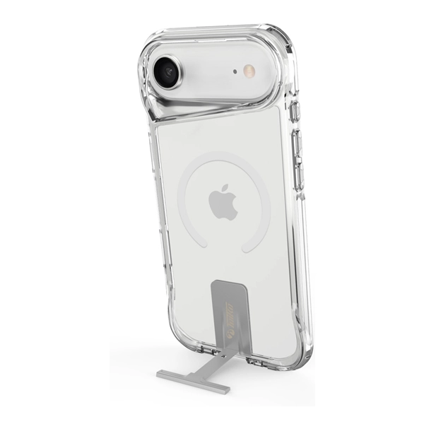 כיסוי מעמד קשיח לאייפון אייר שקוף תומך Magsafe עם רגלית מובנית | Toiko Titan Magstand 3