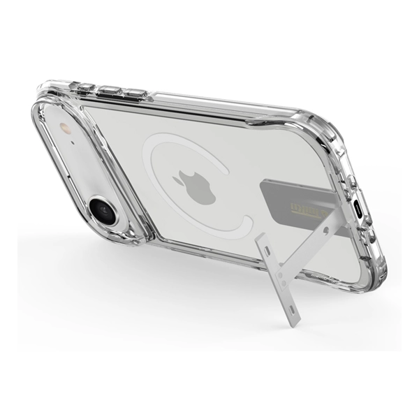 כיסוי מעמד קשיח לאייפון אייר שקוף תומך Magsafe עם רגלית מובנית | Toiko Titan Magstand 4