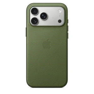 כיסוי מקורי לאייפון 17 פרו מקס ירוק TechWoven תומך MagSafe להגנה פרימיום אפל | Apple