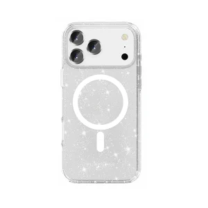 כיסוי נצנצים לאייפון 17 פרו מקס תומך Magsafe עם מבנה קשיח להגנה מלאה | Puregear Dualtek Slim 1