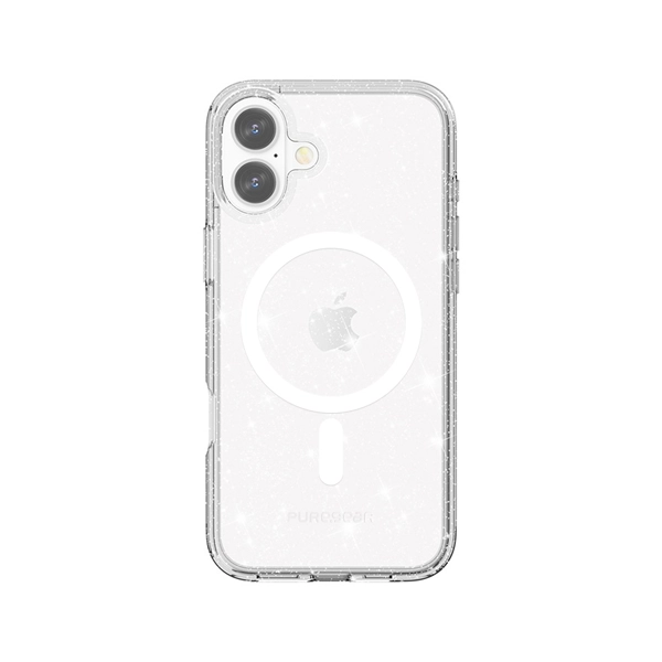כיסוי נצנצנים לאייפון 17 תומך Magsafe עם מבנה קשיח להגנה מלאה | Puregear Dualtek Slim 1