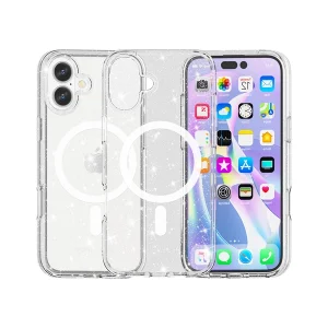 כיסוי נצנצנים לאייפון 17 תומך Magsafe עם מבנה קשיח להגנה מלאה | Puregear Dualtek Slim 2