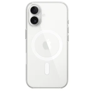 כיסוי סיליקון מקורי לאייפון 17 שקוף תומך MagSafe אפל | Apple Silicone Clear